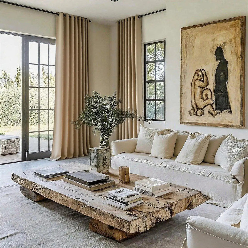 2-Pack 3-Panel Room Divider Privacy Blackout Panels - Blackout Curtains with Grommet Top, Heavy-Duty Fabric for Office, Bedroom, - Modern Classic Partition Screen, Easy Installation & Maintenance (No)