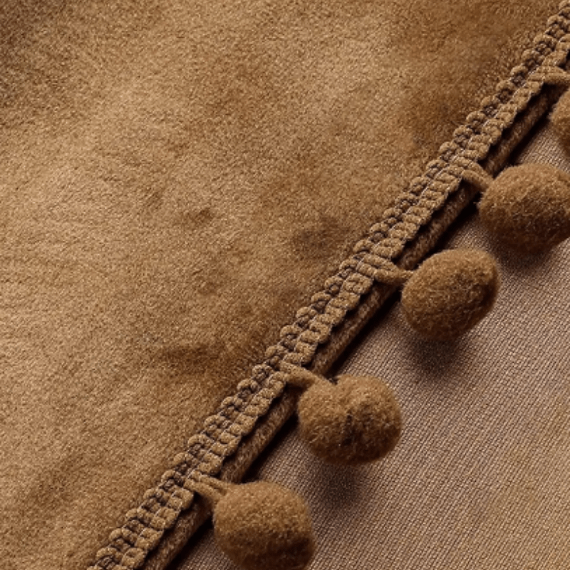 2pcs French Style High-end Luxury Blackout Sunshade Curtain for Living Room and Bedroom