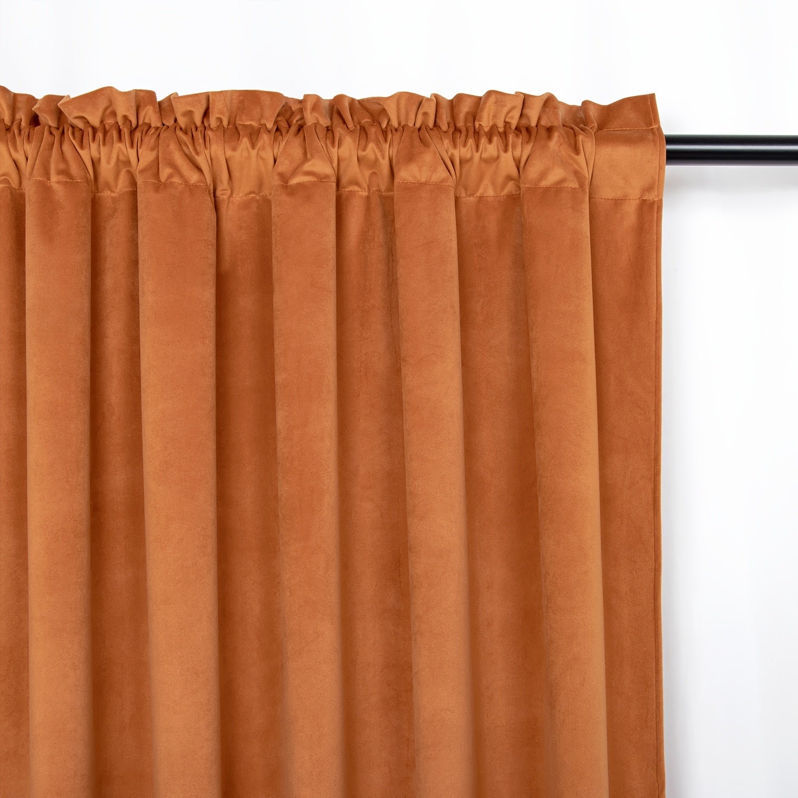 Curtain Panel Sets Blackout Curtains 108 Inches Long 2 Panel Velvet Curtain Purple Luxury Drapes Thermal Insulated Ultra Soft Window Coverings for Living Room Bedroom Rod Pocket & Back Tab (52x108x2pcs)