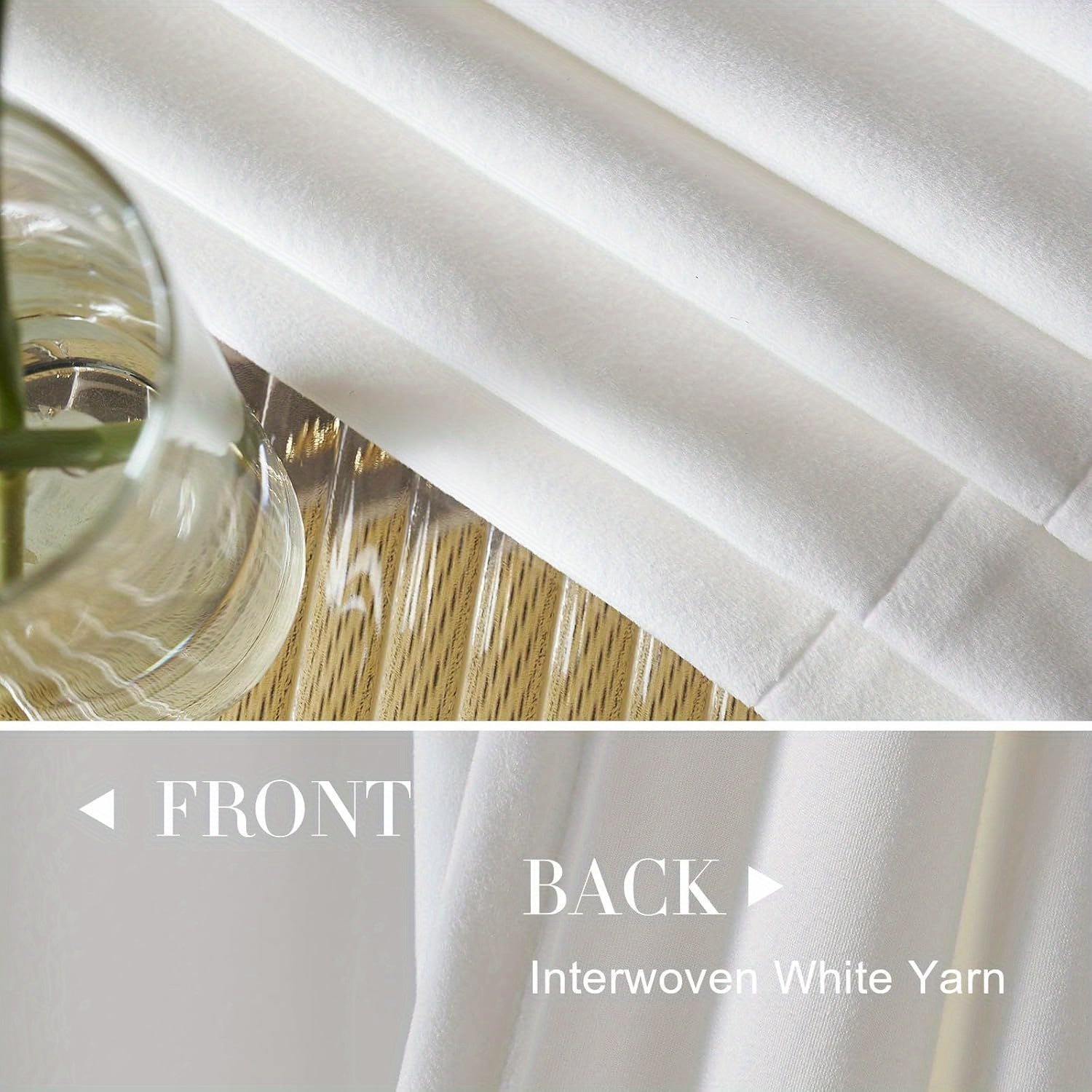 2 Panels Velvet Light Filtering Curtains Luxury Fashion Curtains Stylish Super Soft Privacy Drapes, Rod Pocket Back Tab Machine Washable for Living Room BedroomWindow Treatments Home Decor