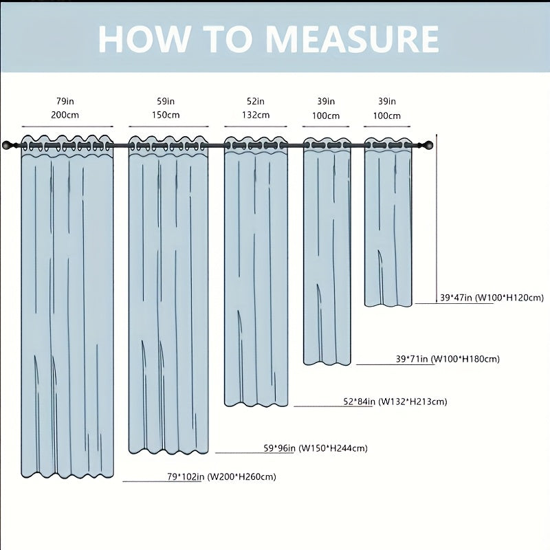 Luxury | Blackout Luxury Blackout Curtain | 1 Panel with 3D Lace Embroidery - Heavy Thick Room Darkening, Thermal Insulation, Top Grommet Hanging - Suitable for Bedroom, Living Room, Door Panel