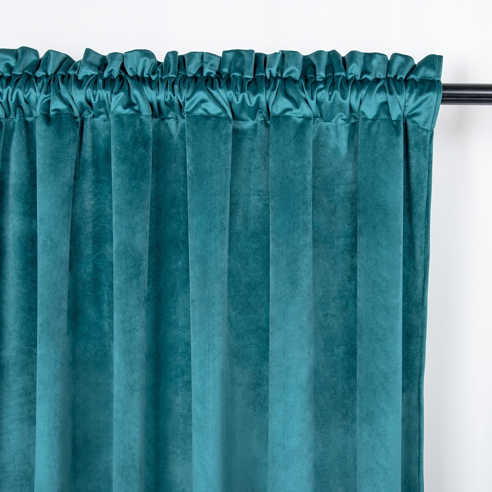 Curtain Panel Sets Blackout Curtains 108 Inches Long 2 Panel Velvet Curtain Purple Luxury Drapes Thermal Insulated Ultra Soft Window Coverings for Living Room Bedroom Rod Pocket & Back Tab (52x108x2pcs)