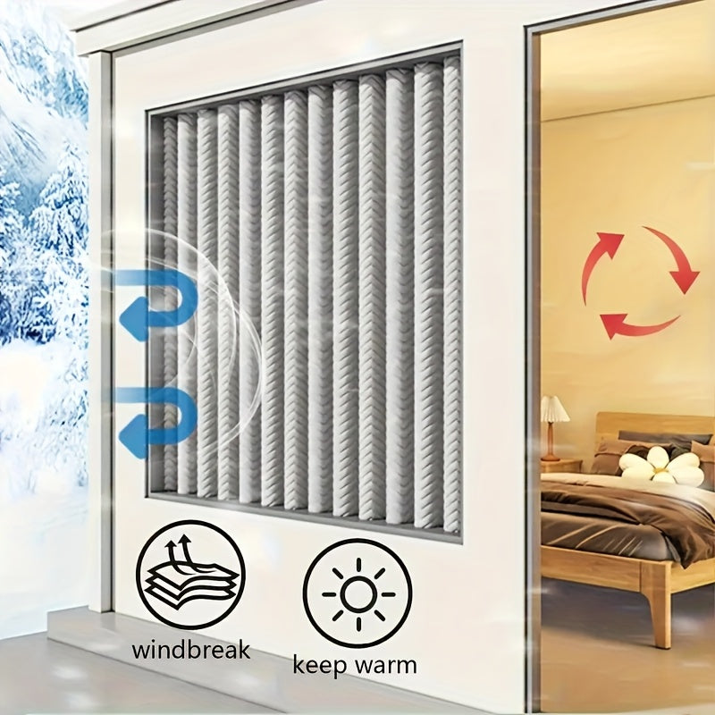 Luxury Thickened Flannel Curtains with Added Padding for Winter, Designed to Block Wind And Provide Warmth. These Thermal Insulated Blackout Curtains Offer Privacy Protection, a Fleece Lining, And Soundproofing, Perfect for The Living Room