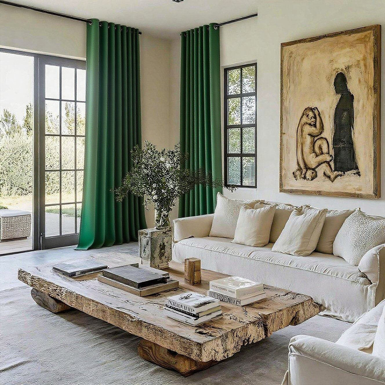 2-Pack 3-Panel Room Divider Privacy Blackout Panels - Blackout Curtains with Grommet Top, Heavy-Duty Fabric for Office, Bedroom, - Modern Classic Partition Screen, Easy Installation & Maintenance (No)