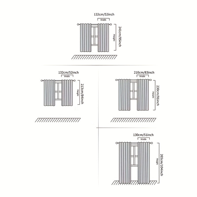2-Pack French-Style Romantic Wavy Foldable Lace Trim Double-Layer Minimalist Bedroom Nursery Premium Fresh Ready-Made Curtains
