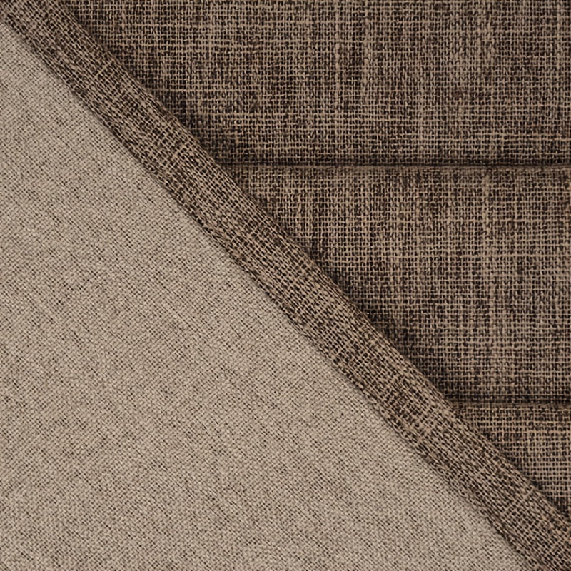 2 Panels Linen Texture 100% Blackout Curtains with Grommet Top - Thermal Insulated, Noise Reducing Full Privacy Drapes for Bedroom And Living Room